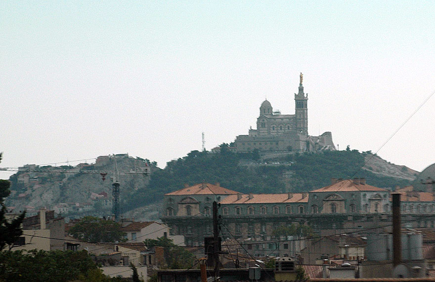 109 Cruising past Marseille on the train